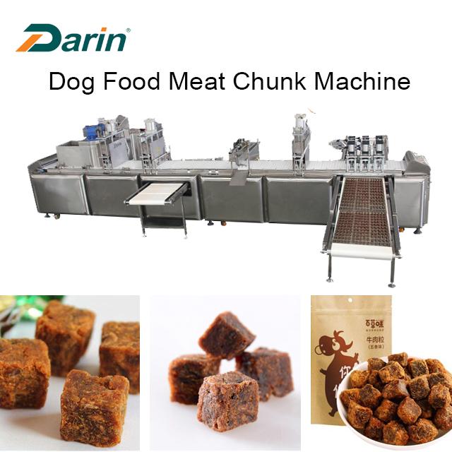 Pet Treat – Meat Chunks Processing Machinery Line Operation Video